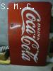 Porcelain Coke Sign 3'x5'